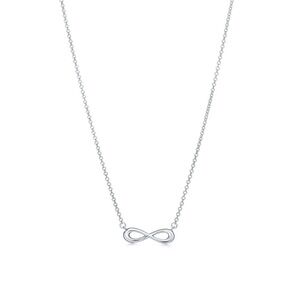 Tiffany & Co. sterling silver infinity pendant